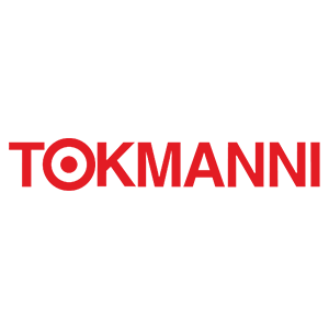 The Tokmanni logo.